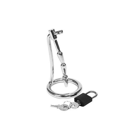 BONDAGE PLAY - PENIS PLUG CHASTITY