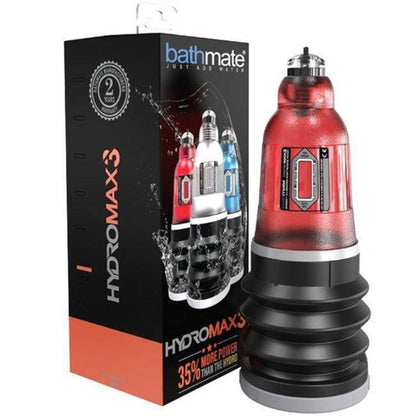BATHMATE - BOMBA DE PENE HYDROMAX3 ROJA