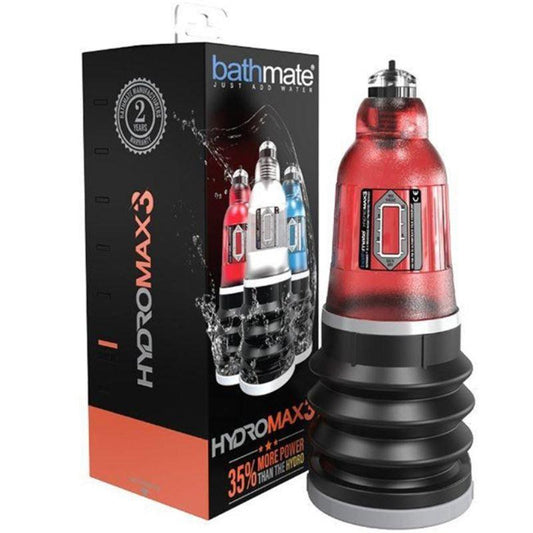 BATHMATE - PENIS PUMP HYDROMAX3 RED