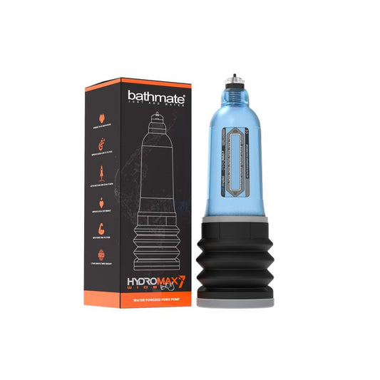 BATHMATE - PENIS PUMP HYDROMAX7 WIDE BOY BLUE