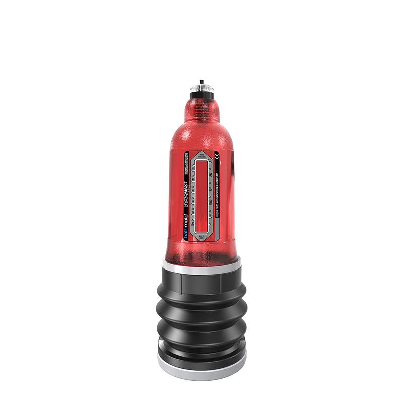BATHMATE - PENIS PUMP HYDROMAX7 WIDE BOY RED