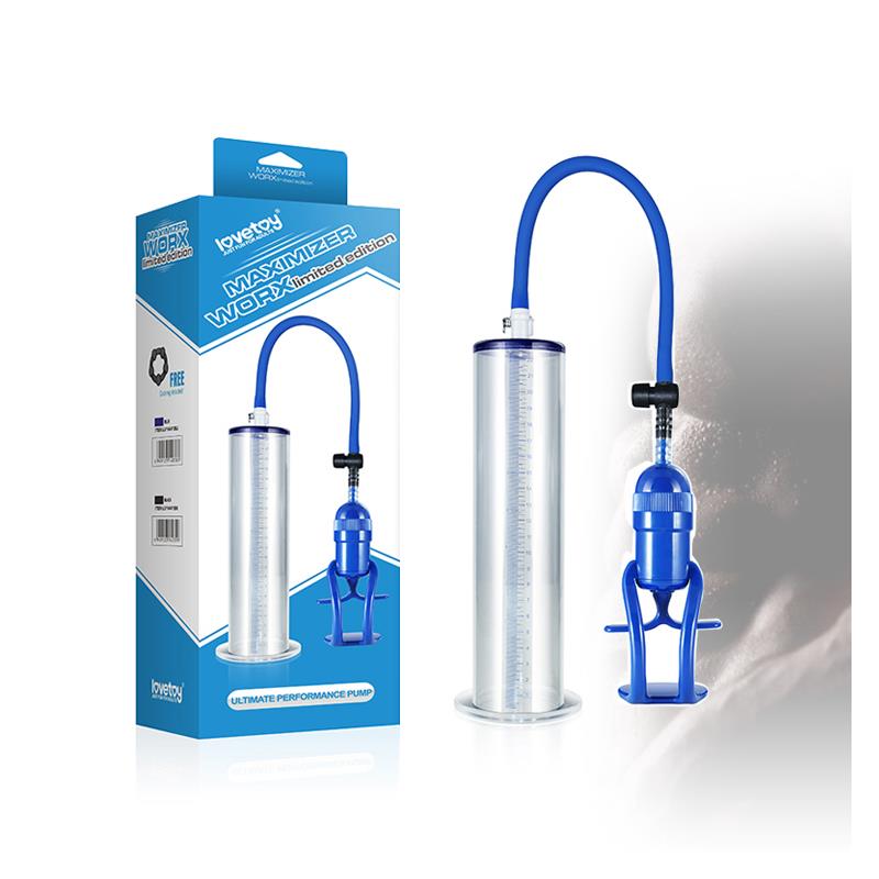LOVETOY - PENIS PUMP MAXIMIZER WORX LIMITED EDITION BLUE