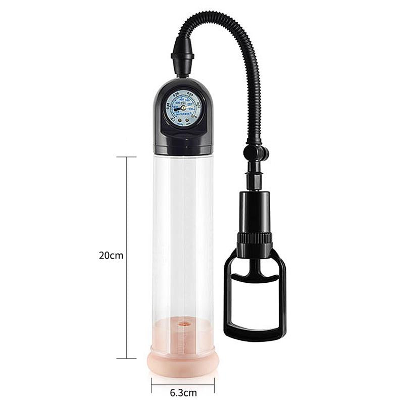 LOVETOY - PENIS PUMP WITH PRESSURE GAUGE MAXIMIZER WORX VX2 VAGINA