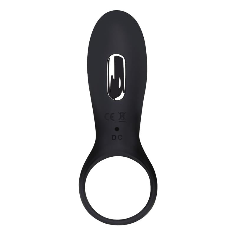 LOVETOY - PENIS RING IJOY STAMINA RING USB BLACK