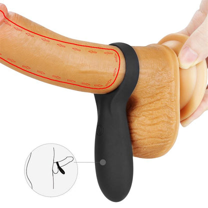 LOVETOY - PENIS RING IJOY STAMINA RING USB BLACK