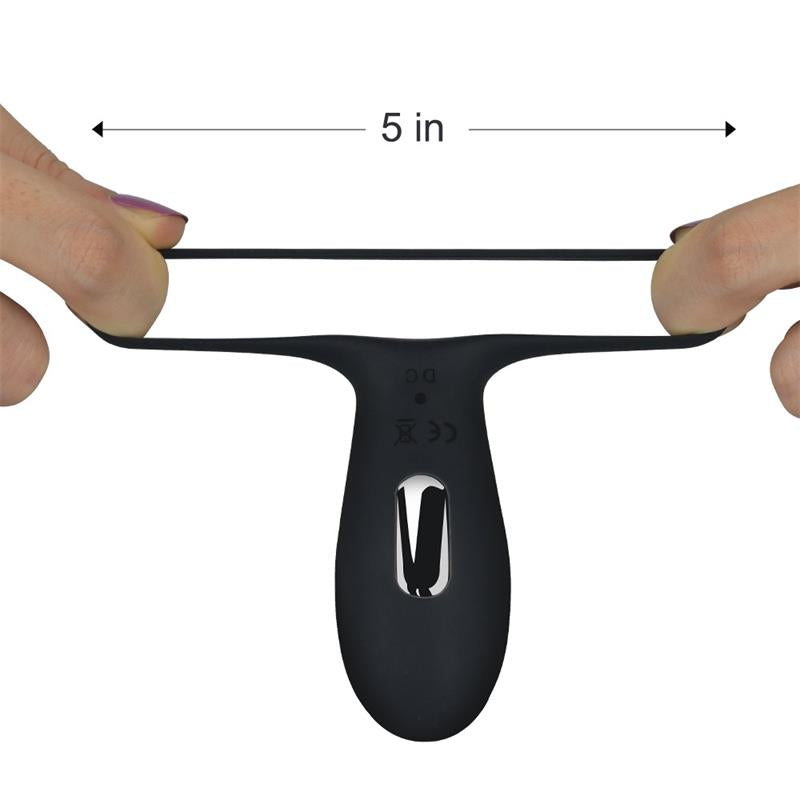 LOVETOY - PENIS RING IJOY STAMINA RING USB BLACK