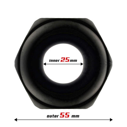 BEAST RINGS - PENIS RING NUT LIQUID SILICONE 25 MM