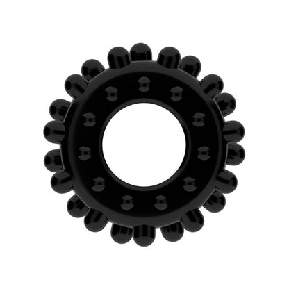 LOVETOY - PENIS RING POWER PLUS BLACK