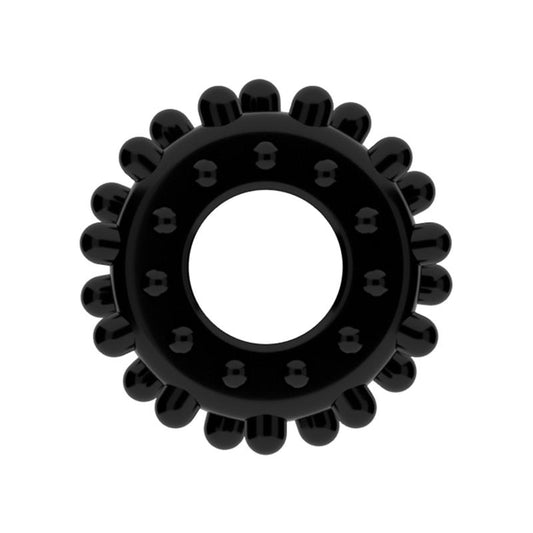 LOVETOY - PENIS RING POWER PLUS BLACK