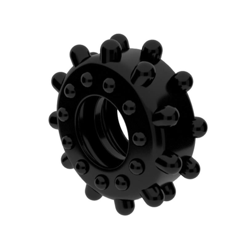 LOVETOY - PENIS RING POWER PLUS BLACK