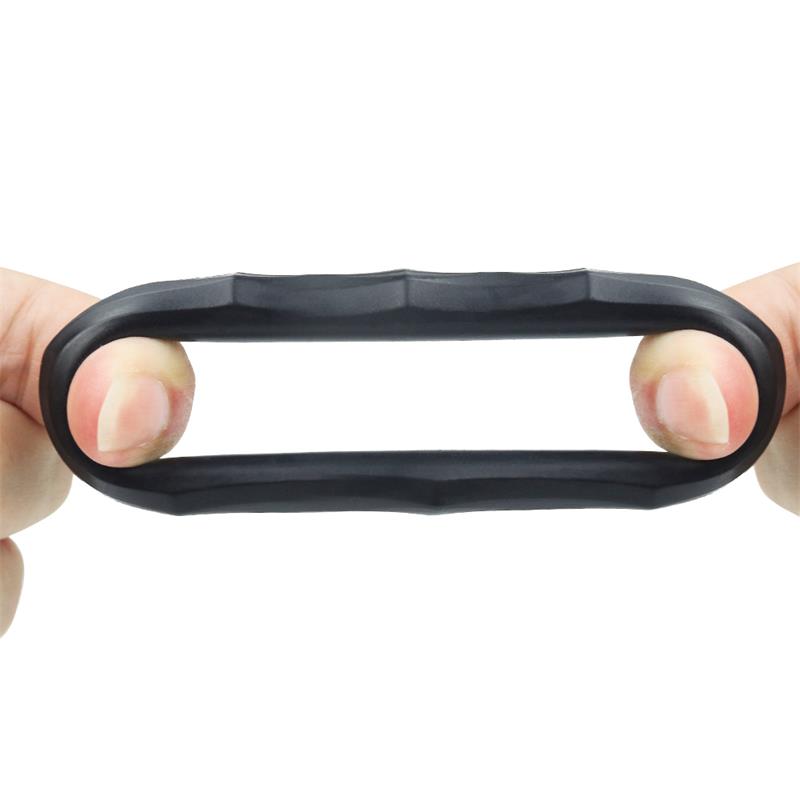 LOVETOY - PENIS RING POWER PLUS BLACK