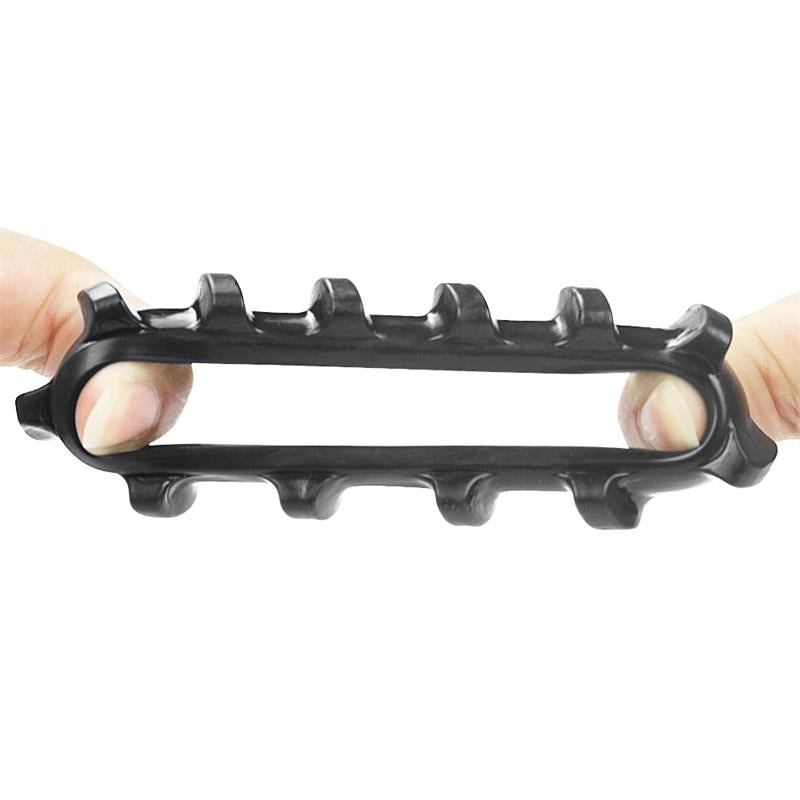 LOVETOY - PENIS RING POWER PLUS BLACK