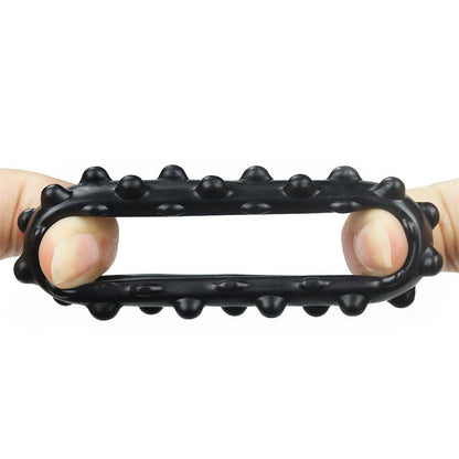 LOVETOY - PENIS RING POWER PLUS BLACK