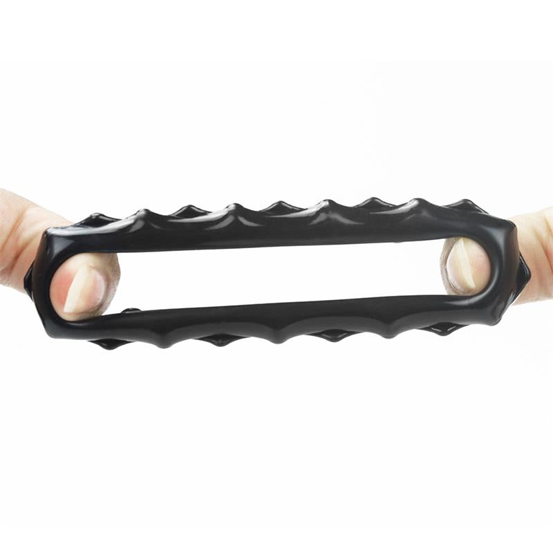 LOVETOY - PENIS RING POWER PLUS BLACK