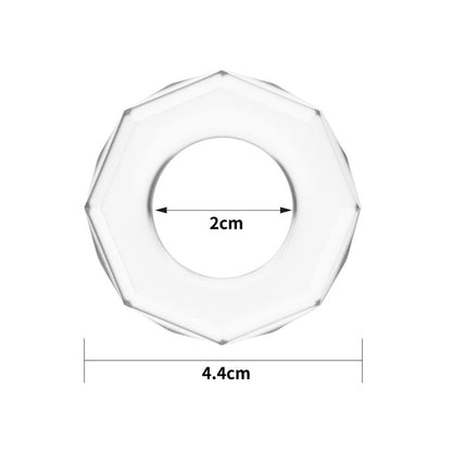 LOVETOY - PENIS RING POWER PLUS CLEAR