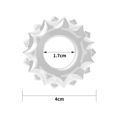 LOVETOY - PENIS RING POWER PLUS CLEAR
