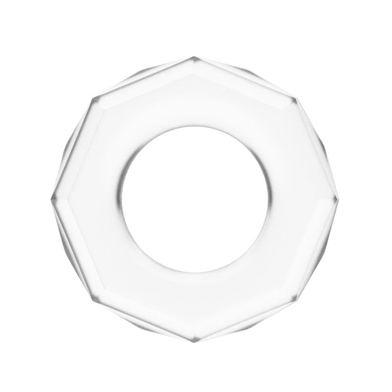 LOVETOY - PENIS RING POWER PLUS CLEAR