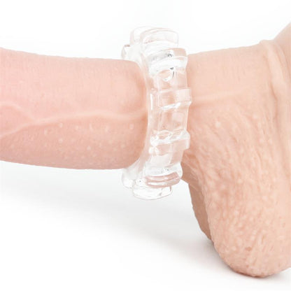 LOVETOY - PENIS RING POWER PLUS CLEAR