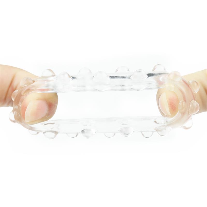 LOVETOY - PENIS RING POWER PLUS CLEAR
