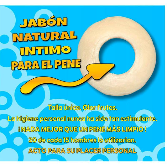 DIVERTY SEX - PENIS RING SHAPED SOAP YELLOW