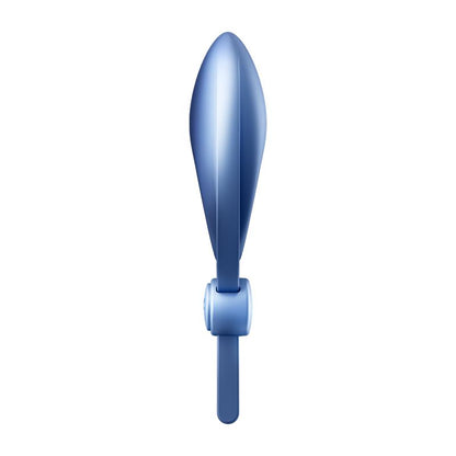 SATISFYER - PENIS RING SNIPER BLUE