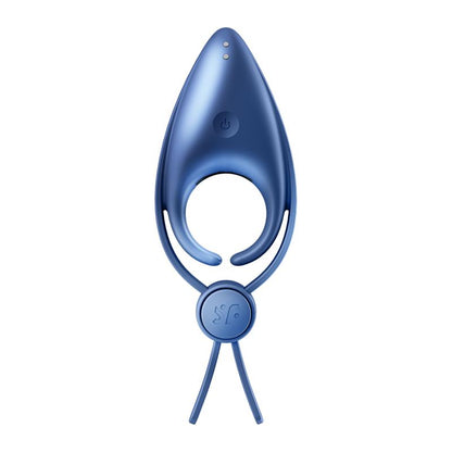 SATISFYER - PENIS RING SNIPER BLUE