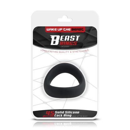 BEAST RINGS - PENIS RING SOLID SILICONE 45 MM SIZE S