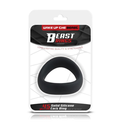 BEAST RINGS - PENIS RING SOLID SILICONE 47.5 MM SIZE M