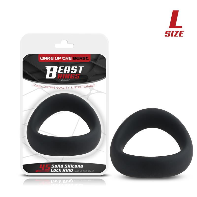 BEAST RINGS - PENIS RING SOLID SILICONE 50 MM SIZE L