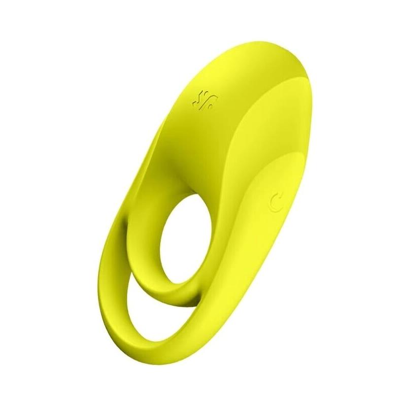 SATISFYER - PENIS RING SPECTACULAR DUO NEON YELLOW