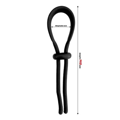 BEAST RINGS - ADJUSTABLE WIDER ARREST SILICONE COCK RING