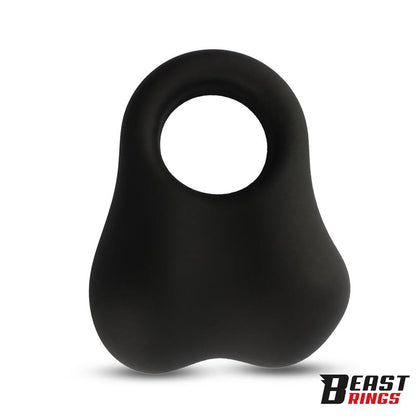 BEAST RINGS - PENIS RING WITH GLASS BALLS LIQUID SILICONE 30 MM