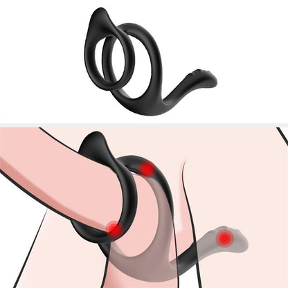 URBAN SKY - PENIS RING WITH PERIANAL STIMULATION