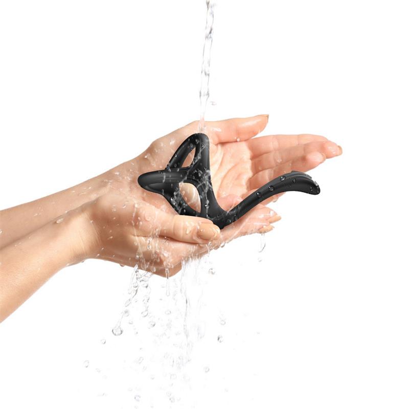 URBAN SKY - PENIS RING WITH PERIANAL STIMULATOR