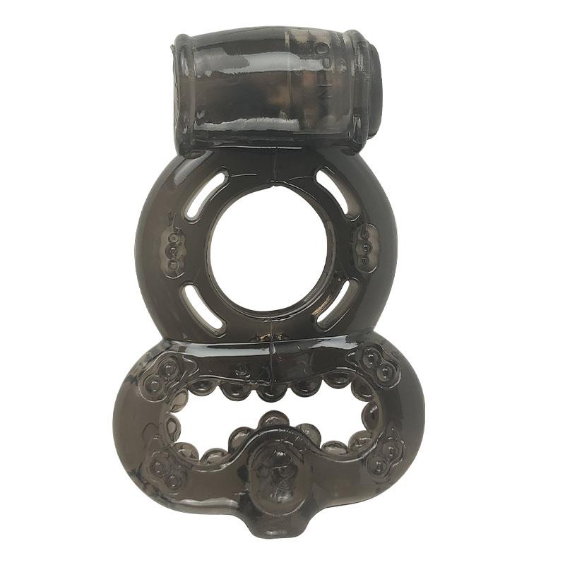 A-GUSTO - PENIS RING WITH VIBRATION BLACK