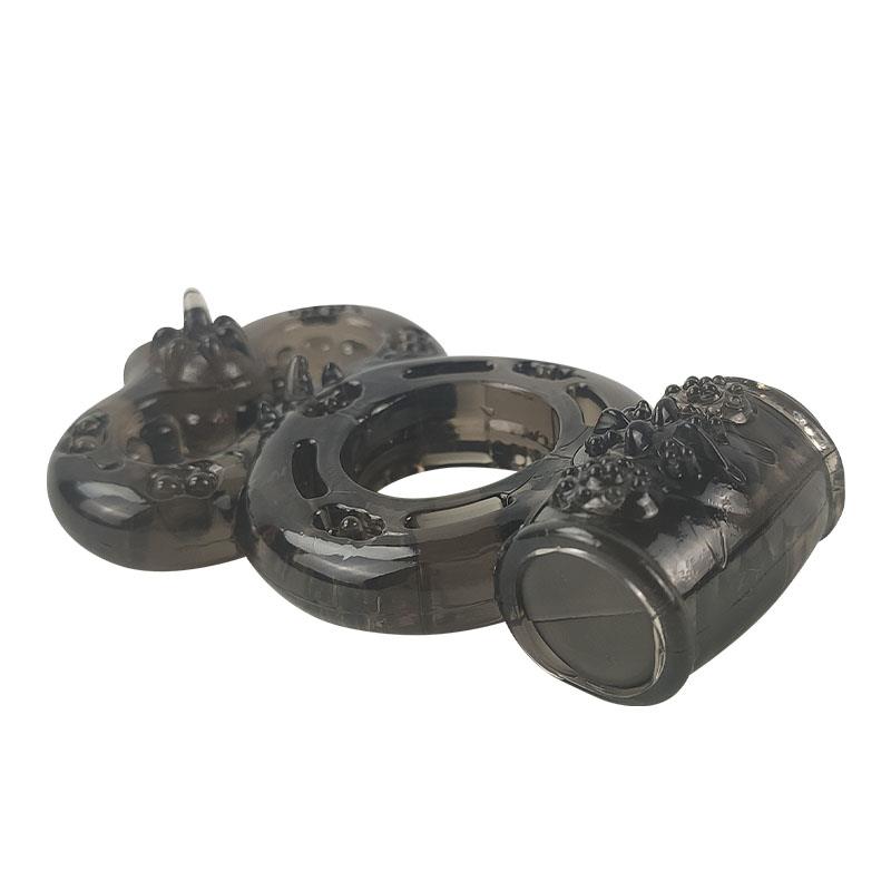 A-GUSTO - PENIS RING WITH VIBRATION BLACK