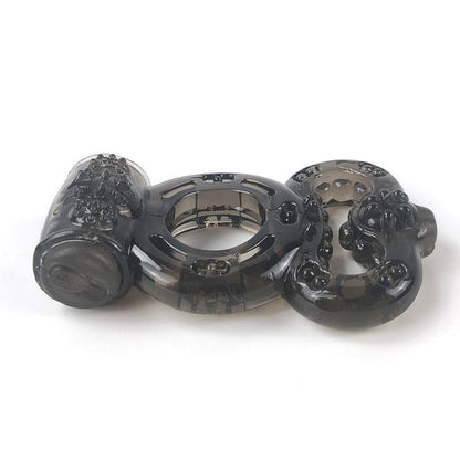 A-GUSTO - PENIS RING WITH VIBRATION BLACK