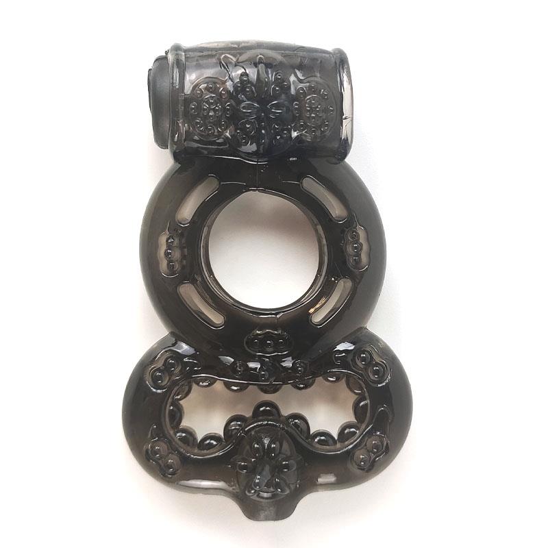 A-GUSTO - PENIS RING WITH VIBRATION BLACK