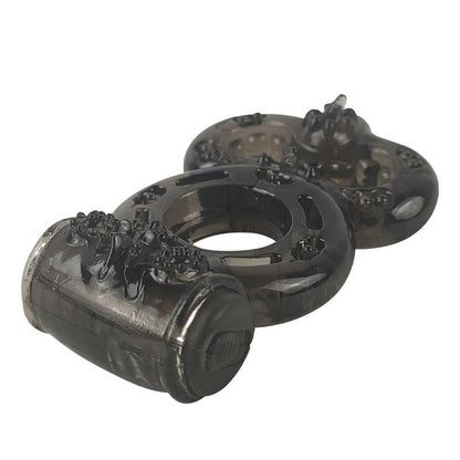 A-GUSTO - PENIS RING WITH VIBRATION BLACK
