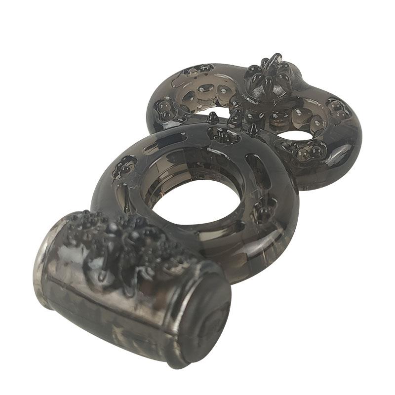 A-GUSTO - PENIS RING WITH VIBRATION BLACK