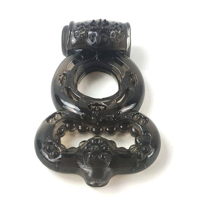 A-GUSTO - PENIS RING WITH VIBRATION BLACK