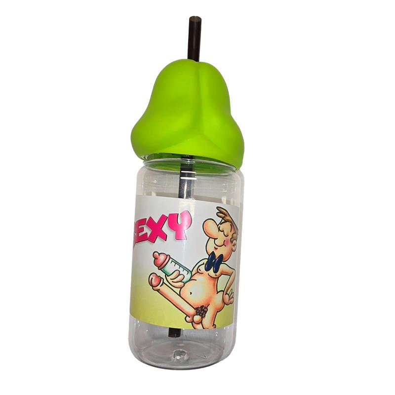 DIVERTY SEX - PENIS SHAPED BABY BOTTLE GREEN 360CL