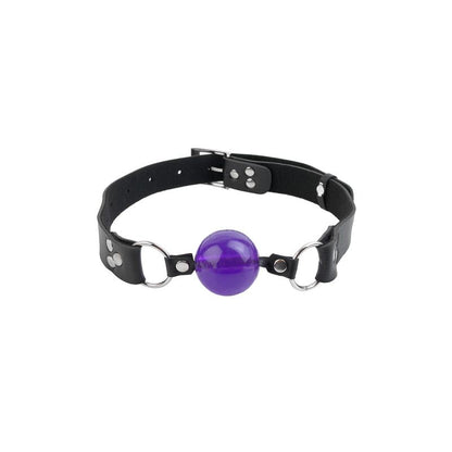 FETISH FANTASY SERIES - PENIS SHAPED BALL GAG PURPLE