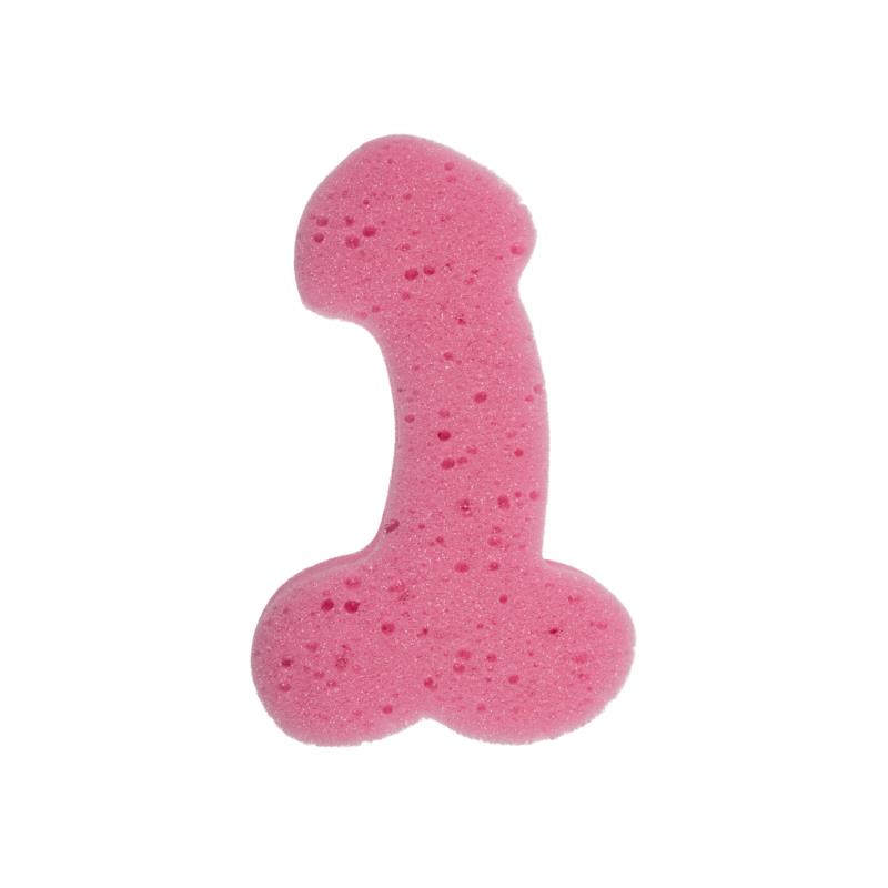 OOTB - PENIS SHAPED BATH SPONGE RANDOM COLOR 1 UNIT