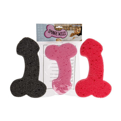 OOTB - PENIS SHAPED BATH SPONGE RANDOM COLOR 1 UNIT