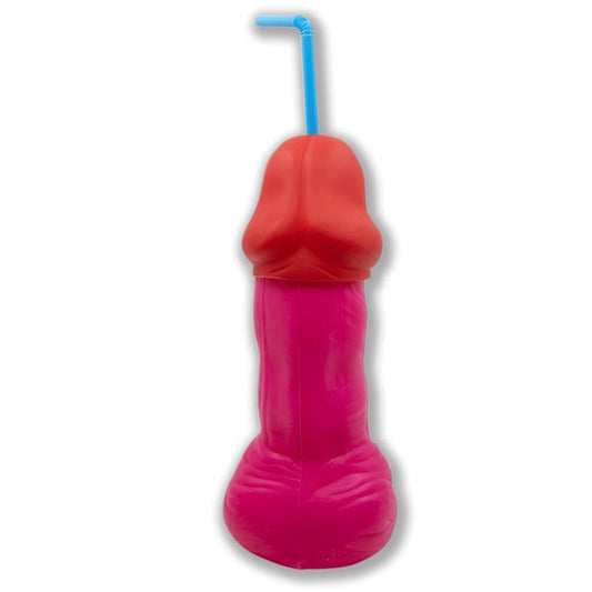 DIVERTY SEX - PENIS-SHAPED CUP FUCHSIA 500 ML