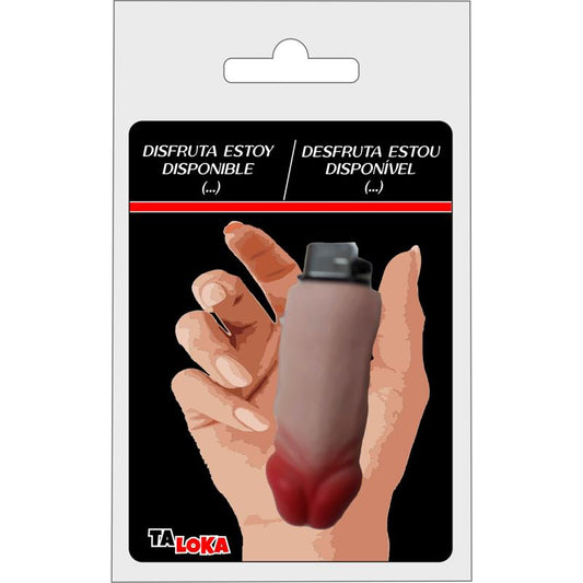 TALOKA - PENIS-SHAPED LIGHTER RECHARGABLE