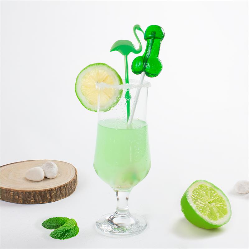 SECRET PLAY - PENIS SHAPED LOLLIPOP MOJITO FLAVOR WITH ALCOHOL