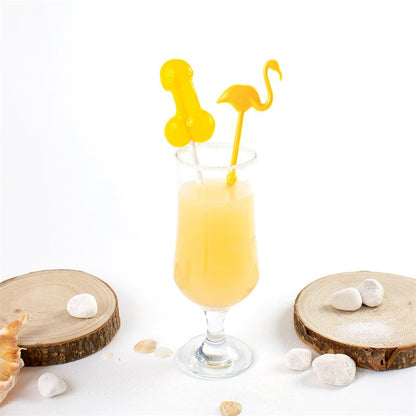 SECRET PLAY - PENIS SHAPED LOLLIPOP PIÑA COLADA FLAVOR WITH ALCOHOL