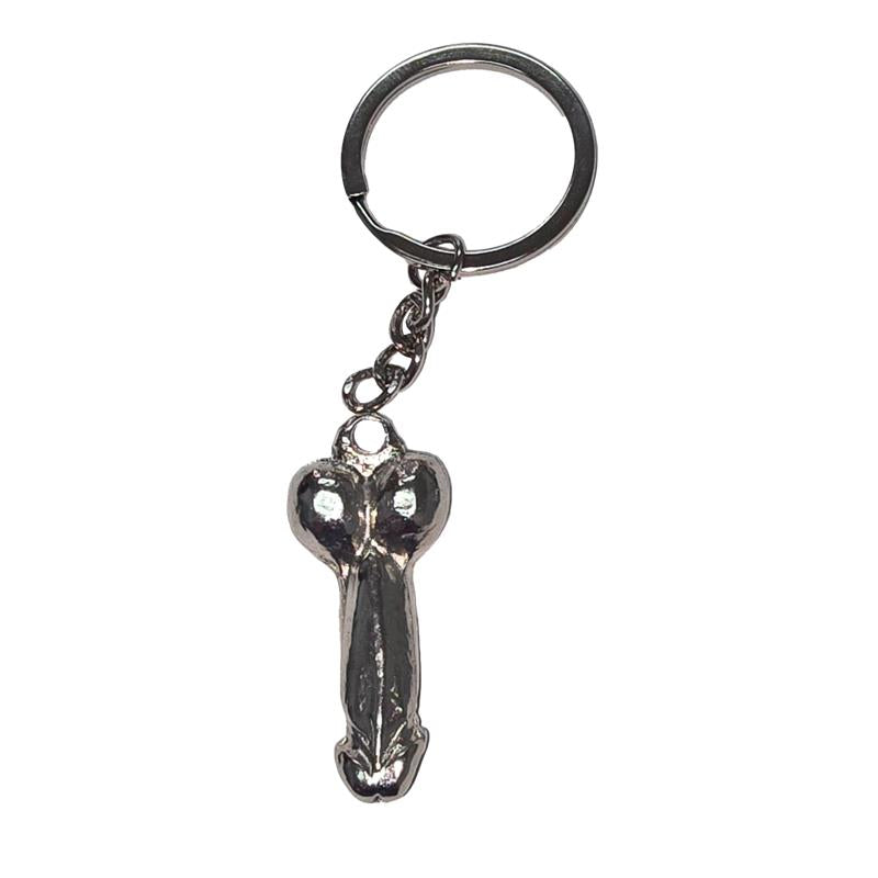 DIVERTY SEX - PENIS-SHAPED METAL KEYCHAIN